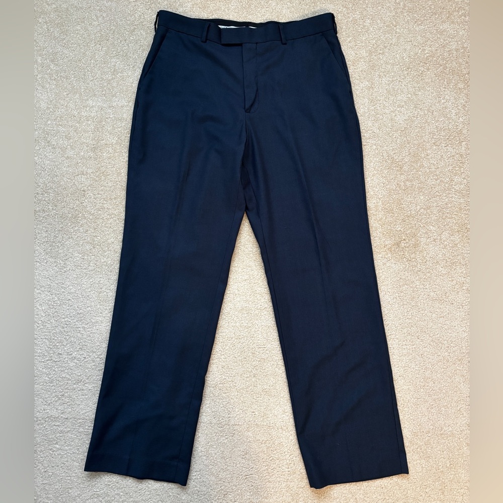 Perry Ellis Men's Navy Dress Pants Size 34x32